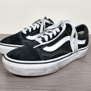 Vans Old Skool Sneaker, Black & White Size 5.5